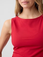Gap Red Boatneck Vest - Image 4 of 5
