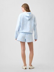 Gap Blue Floral Logo Shorts - Image 2 of 5