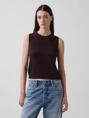 Gap Brown Knitted Vest - Image 1 of 4