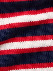 Gap Navy/White/Red Knitted Vest - Image 4 of 4