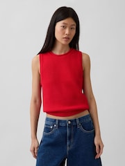 Gap Red Knitted Vest - Image 1 of 4