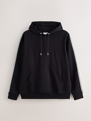 Black Side Stripe Overhead Hoodie - Image 6 of 8