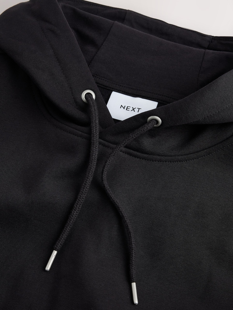 Black Side Stripe Overhead Hoodie - Image 8 of 8