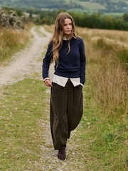 The Set 2 Pack Corduroy Barrel Trousers - Imaginea 1 din 10