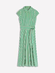 Verde - Rochie tip cămașă Boden Marcia Jerseu - Imaginea 8 din 8