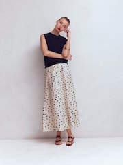 Boden Miriam Linen Maxi Skirt - Image 4 of 5