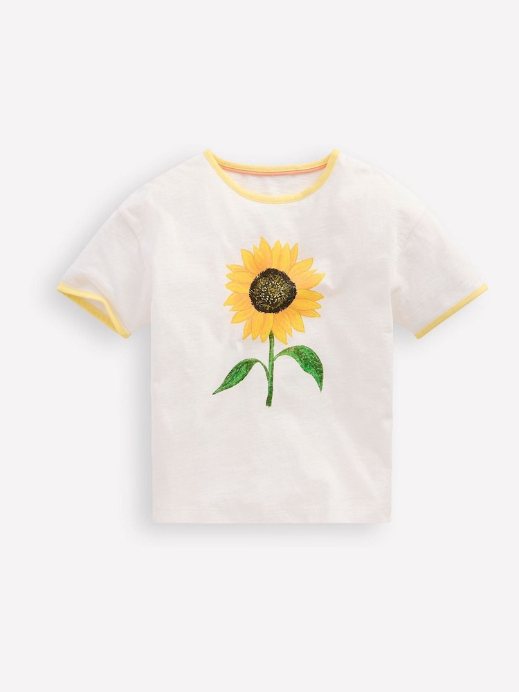 Boden Printed Ringer T-shirt - Imagen 1 de 3