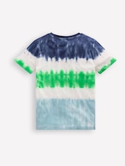 Sininen moniRaita - Boden Solmuvärjätty t-paita - Kuva 2 / 3