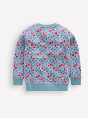 Albastru - Bluză de trening cu imprimeu Boden - Imaginea 2 din 3