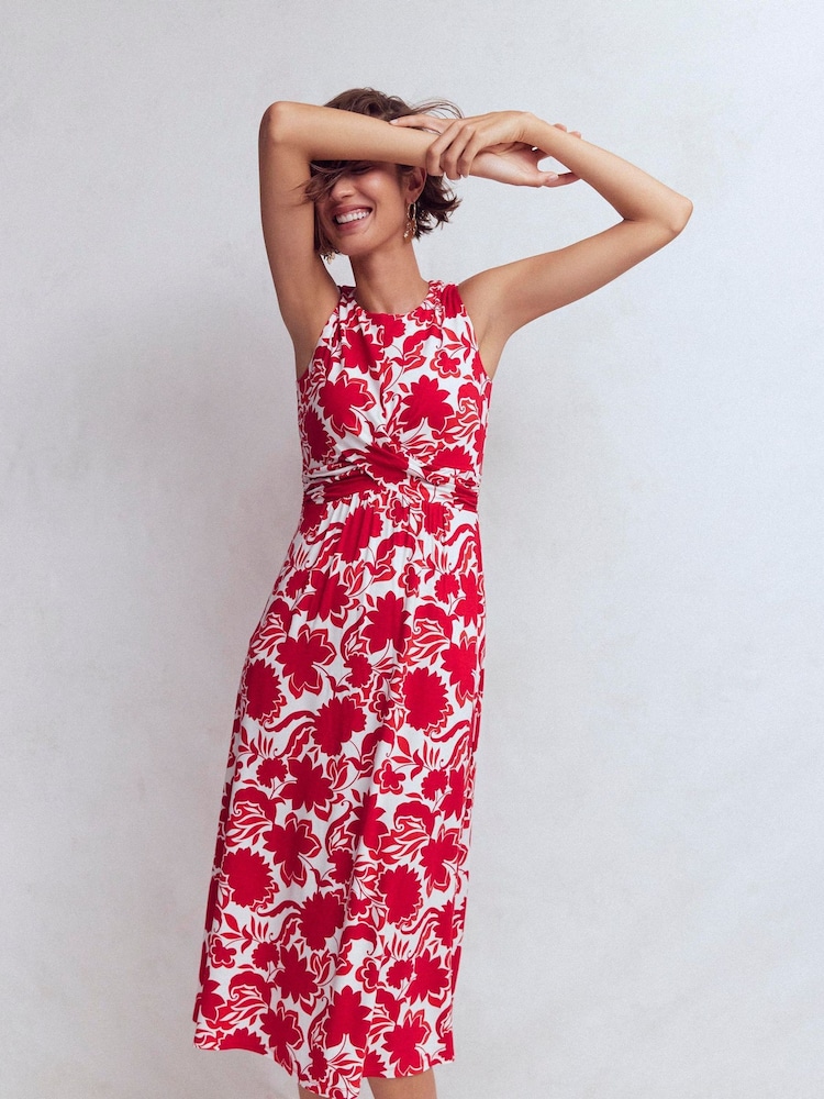 Boden Zara Jerseykjole med krysset midje - Bilde 1 av 7 Boden Zara Jerseykjole med krysset midje - Bilde 1 av 7