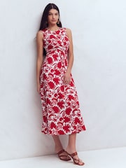 Boden Zara Jerseykjole med krysset midje - Bilde 6 av 7