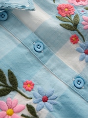 Boden Short Sleeve Relaxed Shirt - Imaginea 4 din 4