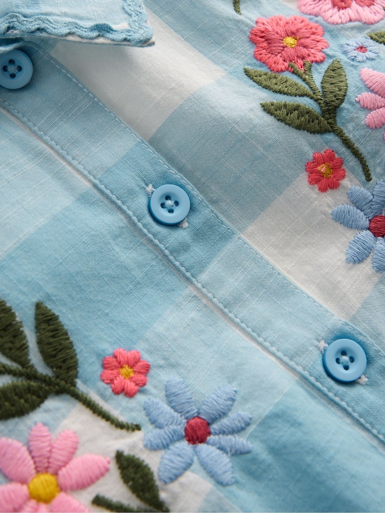 Boden Short Sleeve Relaxed Shirt - Imaginea 4 din 4