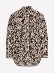 Boden Brown Sadie Relaxed Cotton Shirt - Image 1 of 1