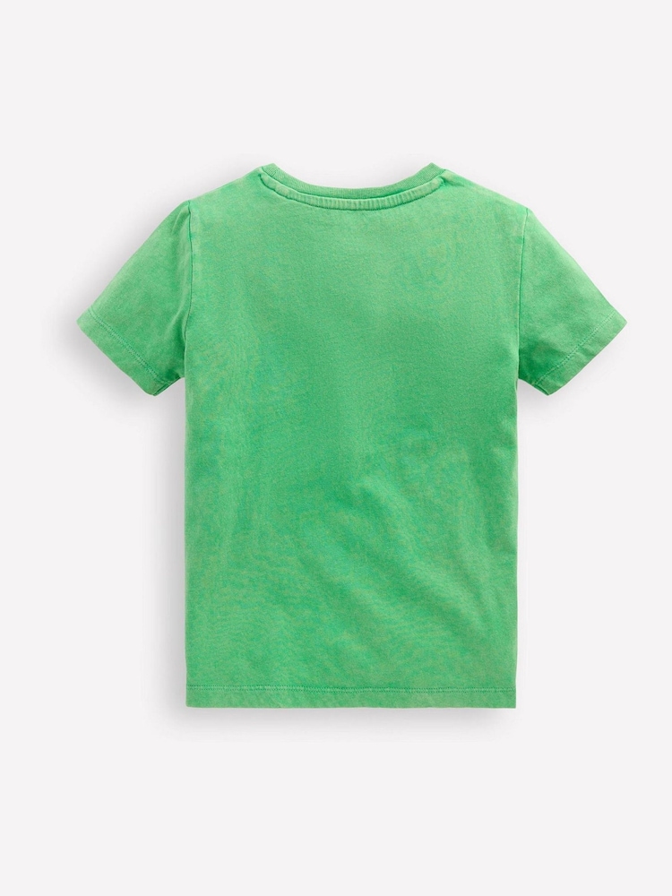 Boden Green Vintage Wash Graphic T-Shirt - Image 2 of 3