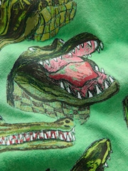 Boden Green Vintage Wash Graphic T-Shirt - Image 3 of 3
