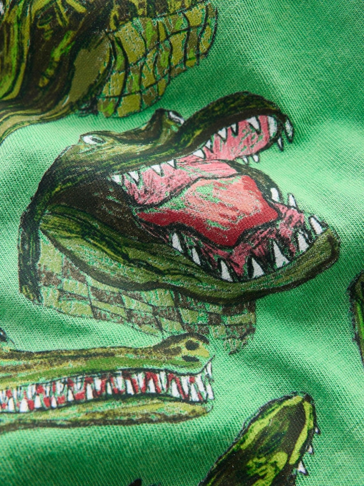 Boden Green Vintage Wash Graphic T-Shirt - Image 3 of 3