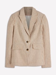 Boden Natural Stamford Linen Blazer - Image 7 of 7