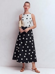 Boden Blue Silvia Boned Bodice Maxi Dress - Image 1 of 6