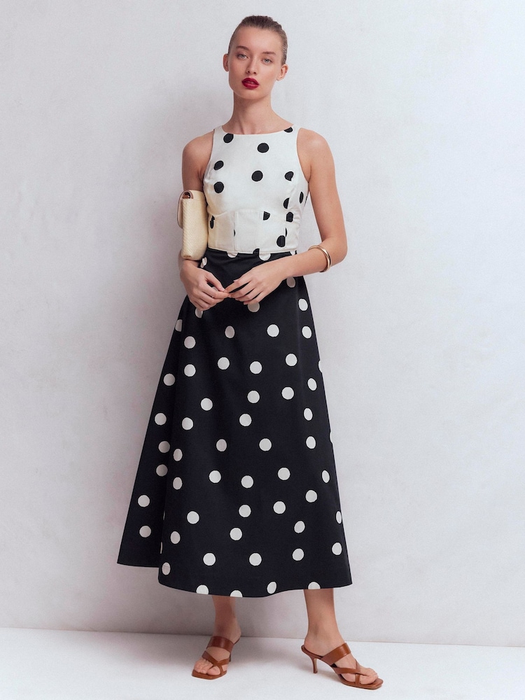 Boden Blue Silvia Boned Bodice Maxi Dress - Image 1 of 6