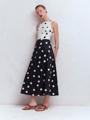 Boden Blue Silvia Boned Bodice Maxi Dress - Image 2 of 6