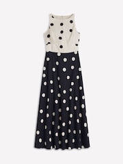 Boden Blue Silvia Boned Bodice Maxi Dress - Image 6 of 6