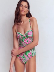 Boden Pink Rhodes Cup Sized Swimsuit - Image 4 of 7