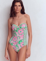 Boden Pink Rhodes Cup Sized Swimsuit - Image 5 of 7