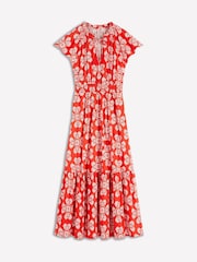 Boden Blood Orange Tala Tiered Jersey Maxi Dress - Image 7 of 7