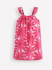 Boden Pink Ruffle Strap Sundress - Image 1 of 3