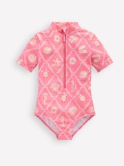 Boden Light Pink Short Sleeve Swimsuit - Image 1 of 3