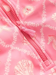 Boden Light Pink Short Sleeve Swimsuit - Image 3 of 3