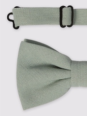 Antique Rogue Linen Blend Bow Tie - Imagen 2 de 2