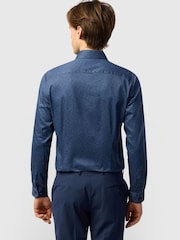 Ted Baker Tailoring Blue Floral Stencil Shirt - Image 2 of 4