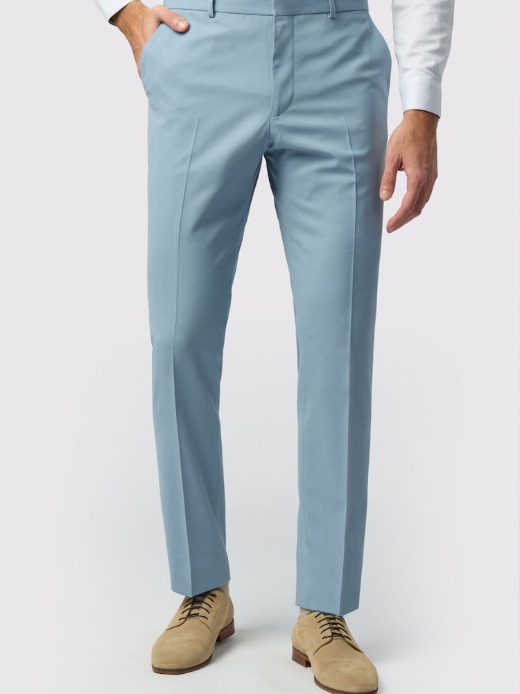 Ted Baker Tailoring Blue Panama Trousers - Image 1 of 1