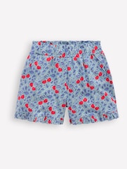 Boden Blue Pretty Jersey Shorts - Image 1 of 3