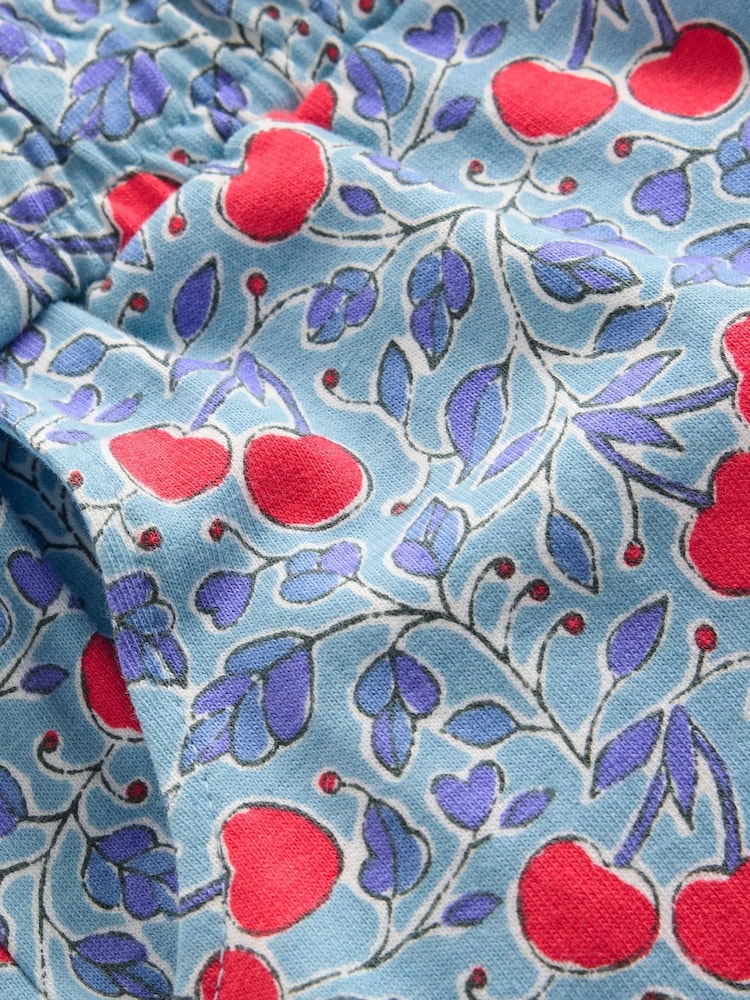 Boden Blue Pretty Jersey Shorts - Image 3 of 3