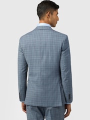 Ted Baker Tailoring Blue Check Jacket - Image 2 of 3