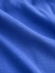 Cobalt Blue Long Sleeve Crew Neck T-Shirt - Image 5 of 5