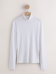 Monochrome Roll Neck Long Sleeve Tops 2 Pack - Image 2 of 5
