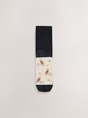 Autumn Animals Footbed Ankle Socks 5 Pack - Image 3 of 8