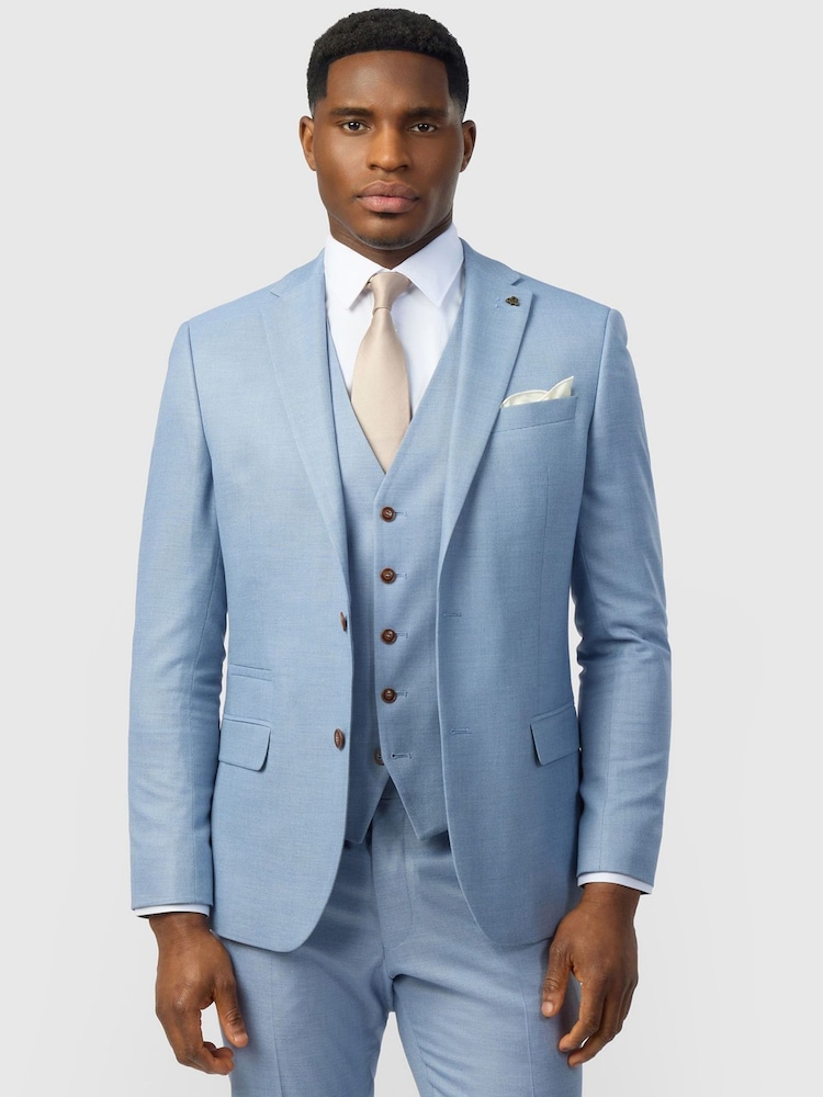 Antique Rogue Blue Texture Jacket - Image 1 of 5 Antique Rogue Blue Texture Jacket - Image 1 of 5