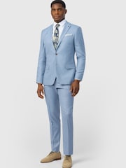 Antique Rogue Blue Texture Jacket - Image 3 of 5