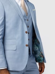 Antique Rogue Blue Texture Jacket - Image 5 of 5