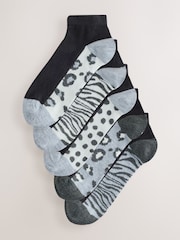 Animal gris - Calcetines deportivos con plantilla 5 Pack - Imagen 1 de 8