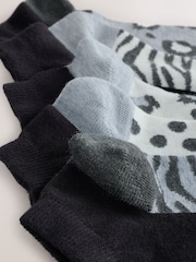 Animal gris - Calcetines deportivos con plantilla 5 Pack - Imagen 8 de 8