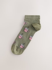 Autumn Conversational - Gerippte Turnschuhsocken, 5er-Pack - Bild 4 von 8