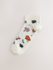 Autumn Conversational - Gerippte Turnschuhsocken, 5er-Pack - Bild 6 von 8
