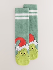 綠色 - The Grinch Christmas Licensed Cosy Ankle Socks 1 Pack - 圖片 3，共 5
