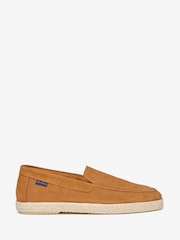 Oliver Sweeney Nude Calf Suede Espadrilles - Image 1 of 5